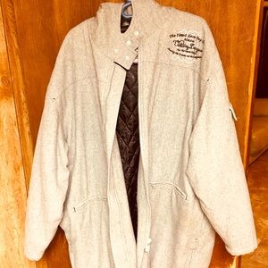 Mecca Hoodie pea coat wool